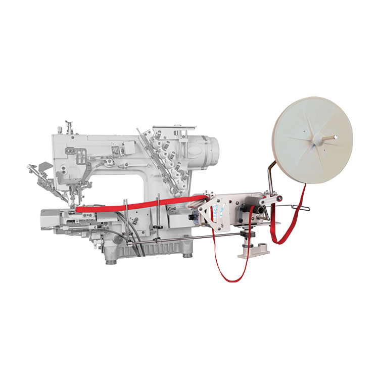 Zijtape feeder